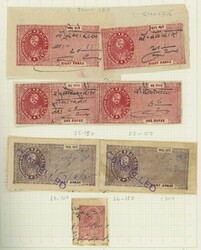 Indian States. Miscellaneous. Revenues used collection on album ...