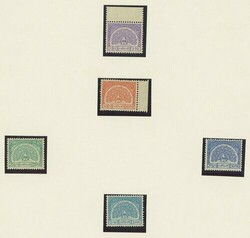 Burma. Telegraph Stamps. A collection on album leaves (170+), ...
