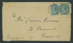 Burma. Military Mail. Third Burmese War, 1885-86. 1886 (Mar.) ...