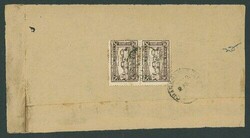 Indian Feudatory States. Charkhari. 1930-45 ½a. and 2a. on cover, ...