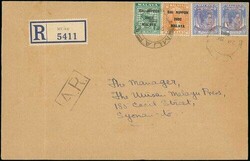 Malaya. Japanese Occupation. Covers and Cancellations. Johore. 1942 ...