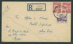 Malaya. Japanese Occupation. Covers and Cancellations. Johore. 1944 ...