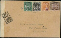 Malaya. Japanese Occupation. Covers and Cancellations. Selangor. 1942 ...