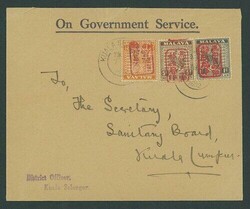 Malaya. Japanese Occupation. Covers and Cancellations. Selangor. 1942 ...