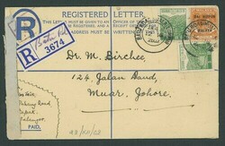 Malaya. Japanese Occupation. Covers and Cancellations. Selangor. 1942 ...