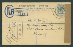 Malaya. Japanese Occupation. Covers and Cancellations. Singapore. ...