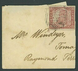 Australian Colonies. New South Wales. 1850 1d. brownish red good to ...
