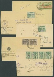 Bangladesh. 1971-73 local overprints accumulation of commercial ...