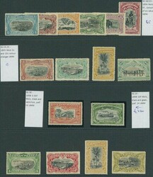 Belgian Congo. Collection (160+) on stockpages, including 1894 5c. to ...