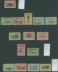 Belgian Congo. Collection (160+) on stockpages, including 1894 5c. to ...