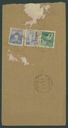 China. Taiwan. 1950 (16 Oct.) envelope registered franked on the ...