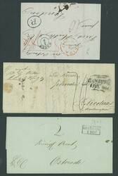 German States. Postal history accumulation of covers and cards (60+), ...