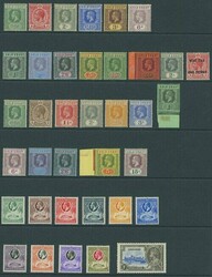 Gold Coast. 1913-35 mint group comprising 1913-21 MCA set to 20/- ...