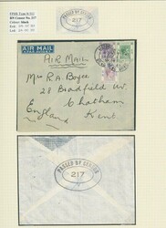 Hong Kong. World War 2 Censor Mail. Military Censor Mail. Navy. ...