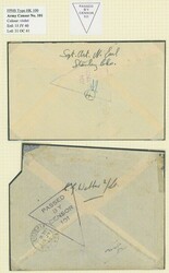 Hong Kong. World War 2 Censor Mail. Military Censor Mail. Army. ...