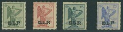 Italy. B.L.P.. 1922 "Victory" 5c. to 25c. unissued set of four ...