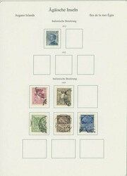 Italian Colonies and Post Offices Abroad. Aegean Islands. 1912-40 ...