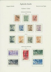 Italian Colonies and Post Offices Abroad. Aegean Islands. 1912-40 ...