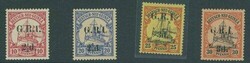 New Guinea. 1914-15 Stamps of German New Guinea Overprinted 'G.R.I.'. ...