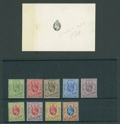 Orange Free State. Orange River Colony. 1902 (10 Jun.) head only ...