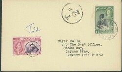 Rhodesia and Nyasaland. Postage Dues. 1956-62 trio of taxed envelopes ...