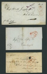 Antigua. Crowned Circle Handstamp (Type PD2). 1853-69 a postal ...
