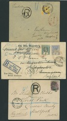 1965: Britisch Honduras - Briefe Posten