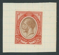 South Africa. 1913-24 King's Head Issue. Imperforate Colour Trials. ...