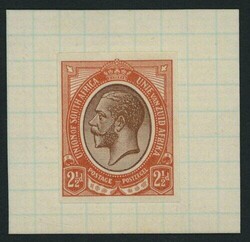 South Africa. 1913-24 King's Head Issue. Imperforate Colour Trials. ...