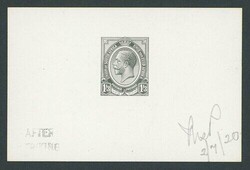 South Africa. 1913-24 King's Head Issue. One Shilling and Three Pence ...