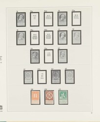BELGIUM 1893-2013, never hinged quality collection with in the begin ...