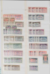 TCHAD STOCK 1922-1999, mostly never hinged huge stock in small ...
