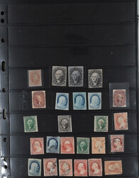 U.S.A. FANTASTIC ACCUMULATION, (un)used/never hinged collection. In ...