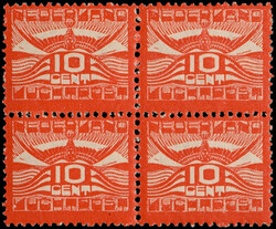 LP1/LP3, 15ct t/m 60ct Allegorische voorstellingen, in postfrisse ...