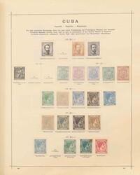 CUBA 1855-2001, (un)used/never hinged, almost complete collection ...