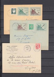 FRANCE AND FRENCH COLONIES, used/unused, lot classic material with ...