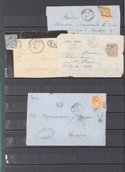 FRANCE AND FRENCH COLONIES, used/unused, lot classic material with ...