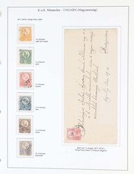 HUNGARY 1871-1931, mostly used/unused, collection with various better ...