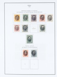 PERU, 1857-1996, used/unused, small but good collection including ...