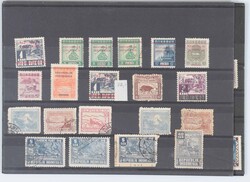 JAPANSE BEZETTING ETC, klein kavel met poststukken van Japanse ...