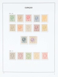 CURAÇAO EN ANTILLEN 1873-2007, ongebruikt/postfris, geheel complete ...