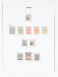 CURAÇAO EN ANTILLEN 1873-2007, ongebruikt/postfris, geheel complete ...