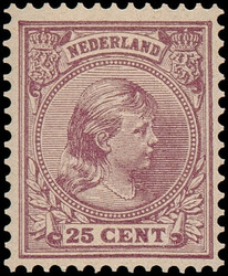 34d/42d, 3ct t/m 25ct, postfris, pracht ex., cert. NKD (NVPH €2915)