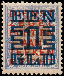 132C/133C, Opruimingsuitgifte 1923 Kt.12½, postfris, pracht ex. ...