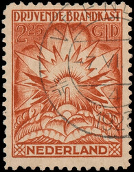 BK5, 2,25gld roodbruin, echt gebruikt, pracht ex., cert. Vleeming ...