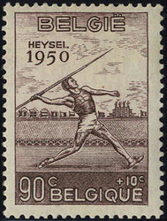 1950, Atletica, 5 val. (Mi. 867-71 / 80,- Unif. 827-31 / 105,-)