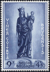 1954, Convento di Bruges, 6 val. (Mi. 995-1000 / 150,- Unif. 946-51 / ...