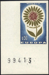 1964, Europa, 2 val. non dentellati (Mi. 782-83 / Unif. 652-53)