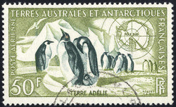 1956, Pinguini, 2 val. (Mi. 8-9 / 75,-)