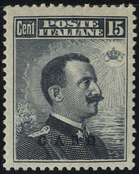 1912, Caso, 7 val. (U. + S. 1-7 / 100,-)
